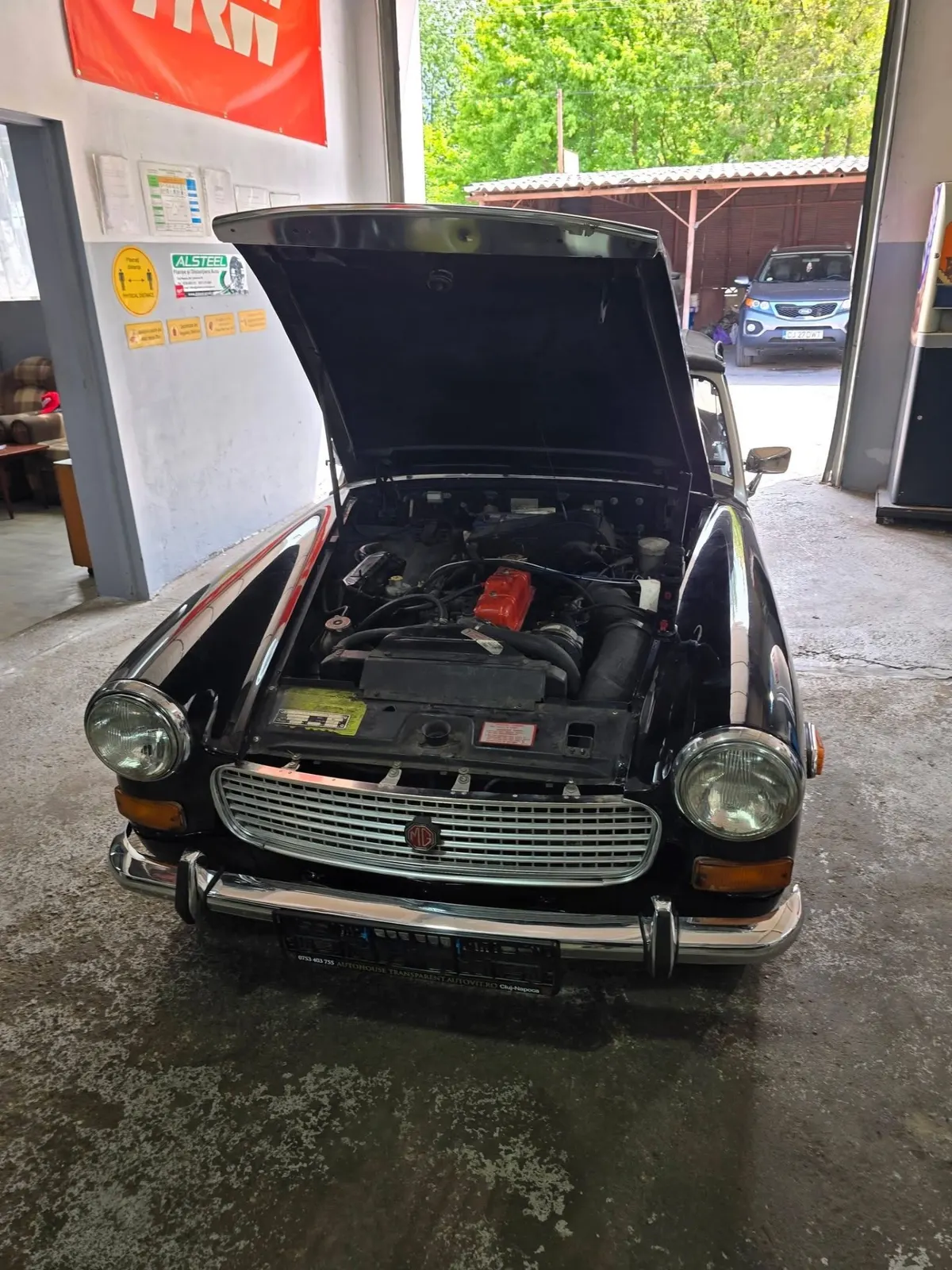 MG clasic în atelier Tarta Service Cluj-Napoca, întreținere british classics
